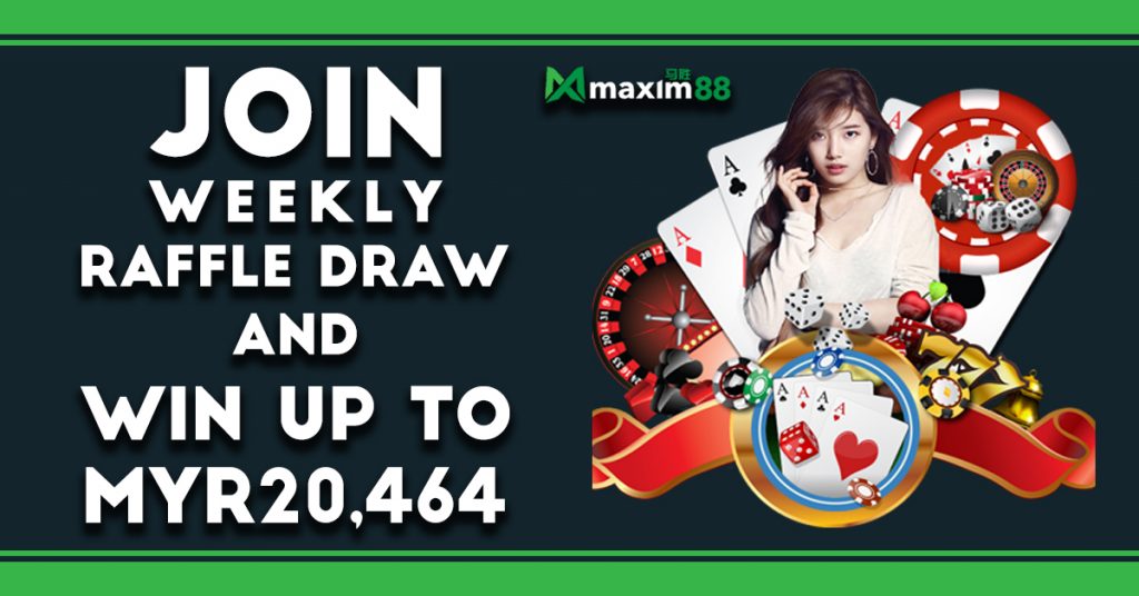 Join Weekly Raffle Draw & Win Up To MYR20,464